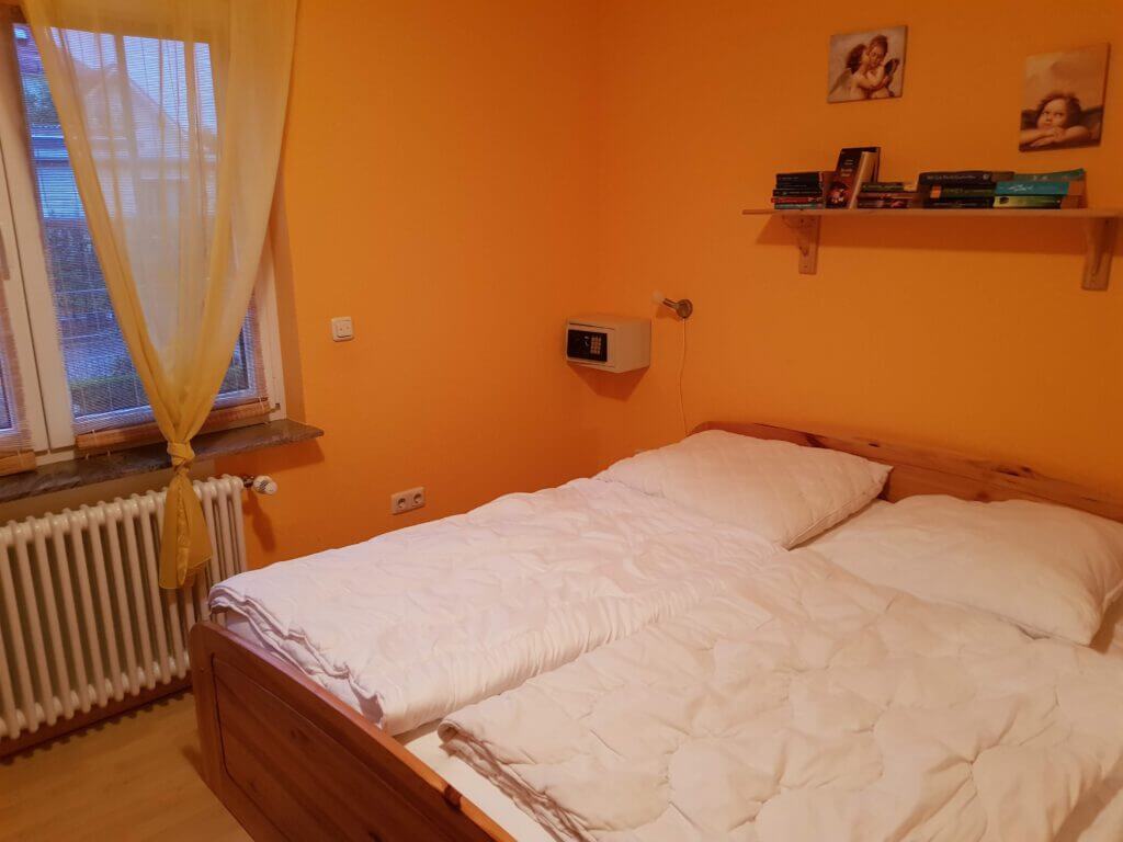 Schlafzimmer Ferienwohnung EG