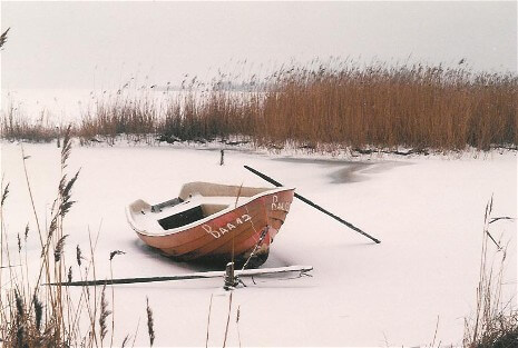 Baabe Strand im Winter